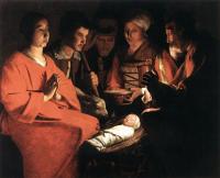 Georges de La Tour - Adoration of the Shepherds